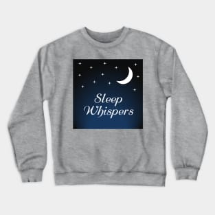 Night Sky with curvy font Crewneck Sweatshirt